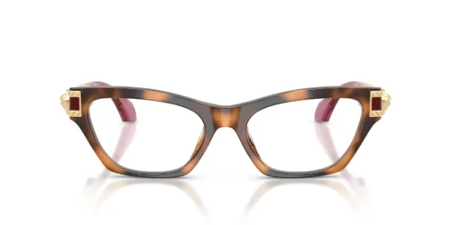 5264 - Montatura Havana marrone / Lenti trasparenti