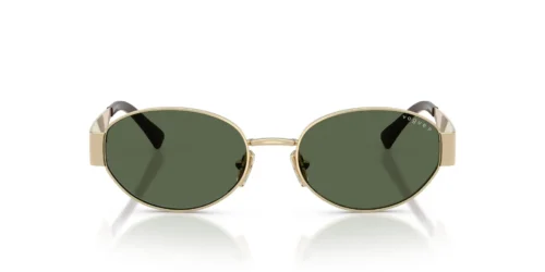 848/9A - Pale Gold frame / Dark Green Polarized lenses