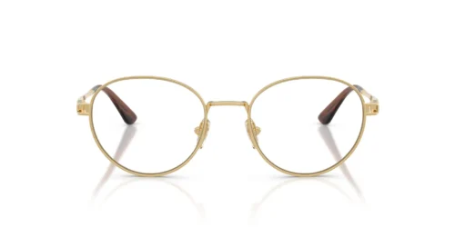 280 – Goldfarbenes Gestell / Klare Gläser