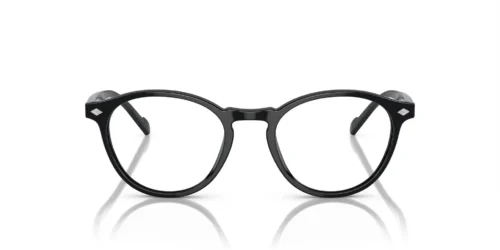 W44 - Black frame / Clear lenses