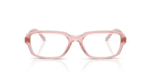 2748 – Transparenter rosa Rahmen / Klare Gläser