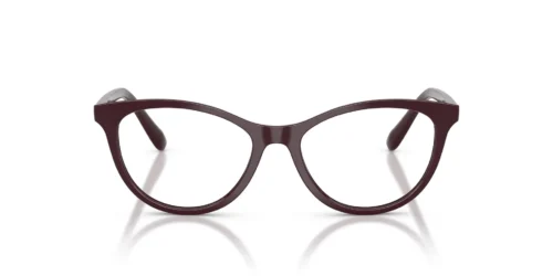 3284 - Full Bordeaux frame / Clear lenses