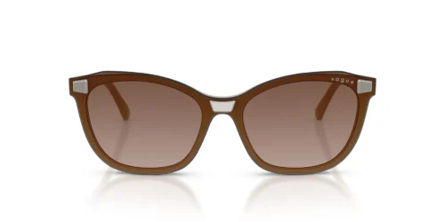 33261W - Full Taupe frame / Clear lenses