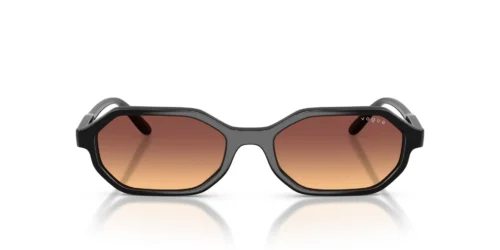 W44/78 - Black frame / Orange Gradient Violet lenses