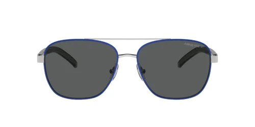755/81 - Silver/Blue Rim frame / Polar Gray lenses