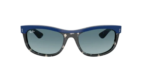 14453M - Blue On Havana frame / Blue Gradient Grey lenses